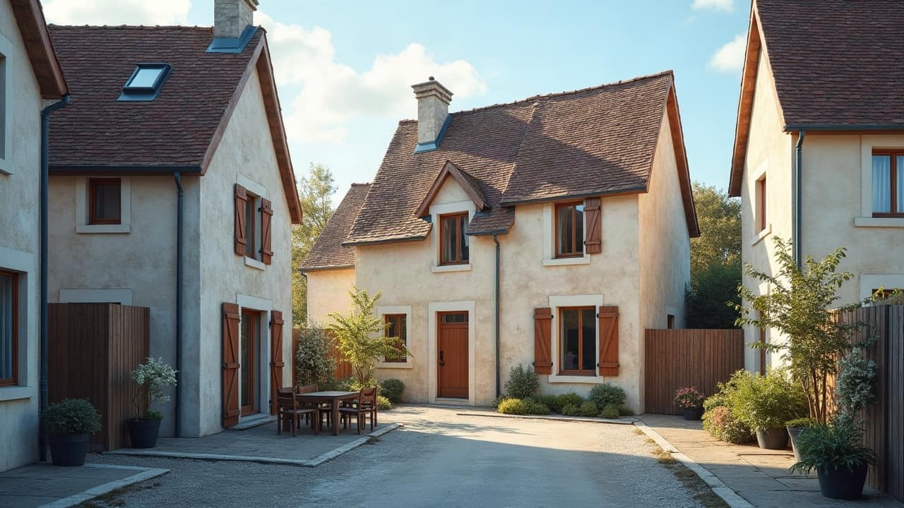 Toiture à La Chapelle-Saint-Ursin : le pavillonnaire dense de l'ouest de l'agglo