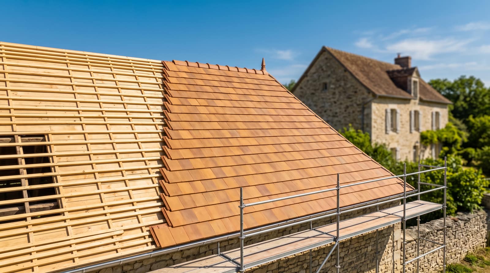 Réfection complète de toiture