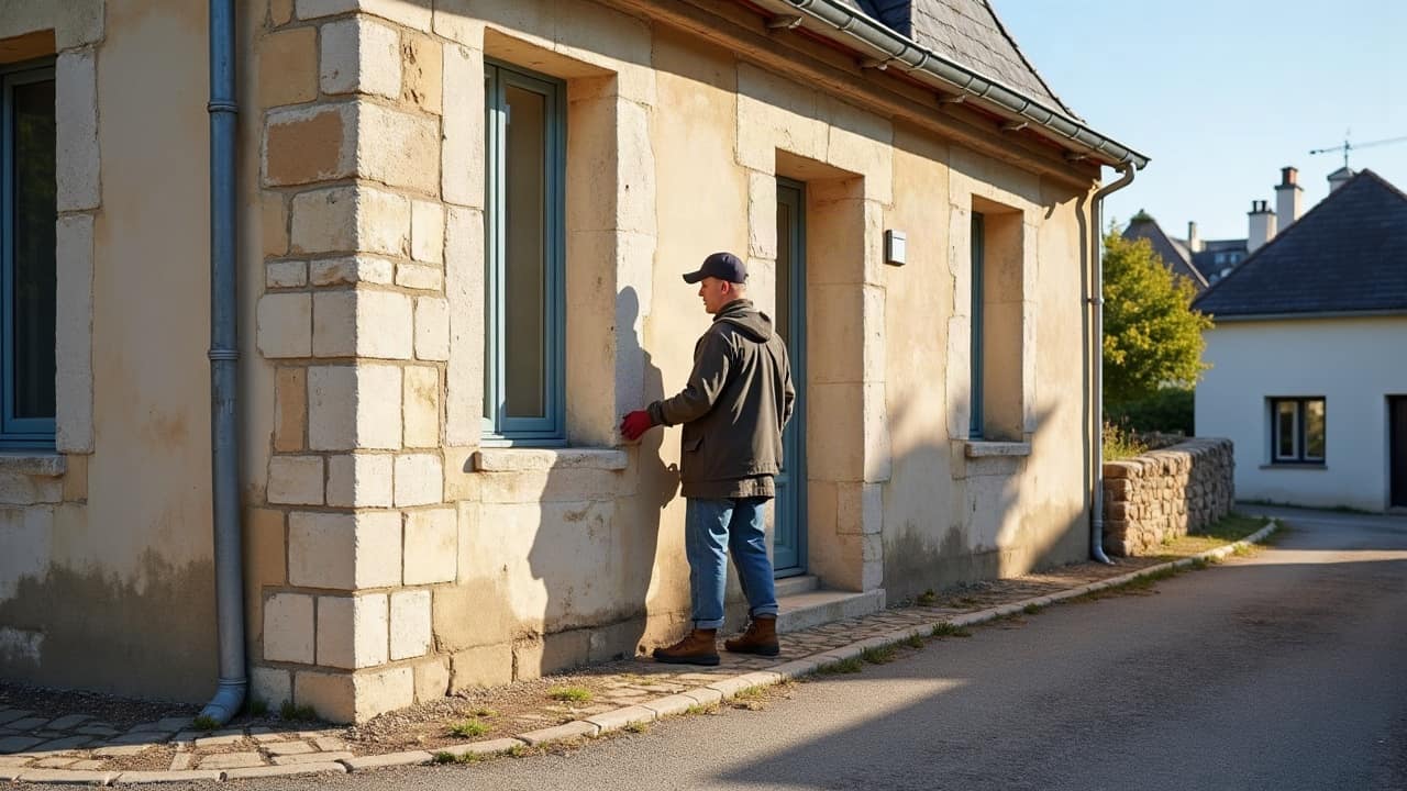 La gouttière pendante, une solution plus courante et plus accessible