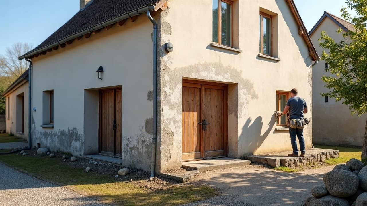 La bâche, une protection provisoire mais déterminante